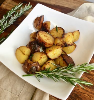 Roasted Yukon Gold Potatoes with Fresh Rosemary
