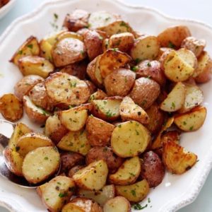Garlic Roasted Creamer Potatoes
