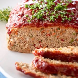 Turkey Meatloaf with Pistachios