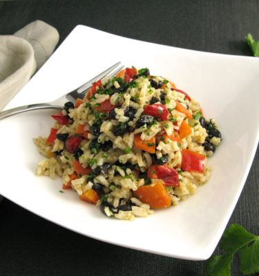 Mexican Black Beans & Rice