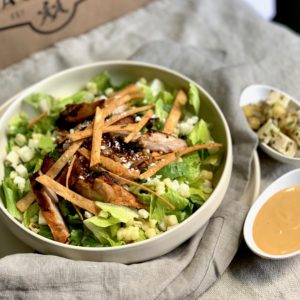 Mexican Caesar Salad with Grilled Asada Chicken