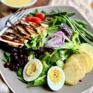 Niçoise Salad with Grilled Chicken
