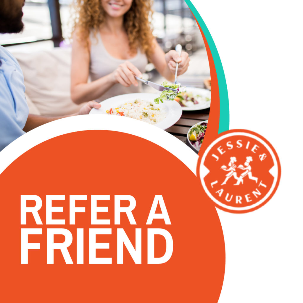 Refer-A-Friend Program - Jessie and Laurent's Loyal Customers 