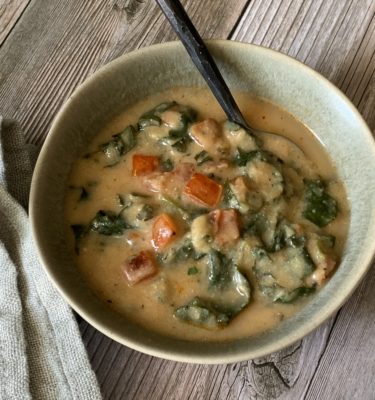 Chickpea & Organic Kale Soup