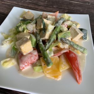 Thai Vegetables & Organic Tofu with Coconut Basil Sauce
