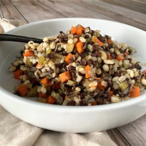 Pearl Barley and Wild Rice with Currants