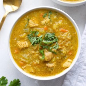 Indian Chicken Mulligatawny Soup