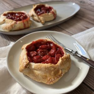 Rustic Cherry Galettes