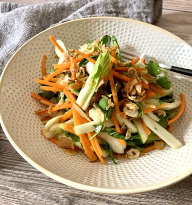 Vietnamese Bok Choy Carrot Salad