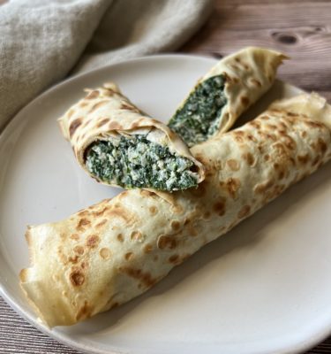 Spinach Ricotta Crepes