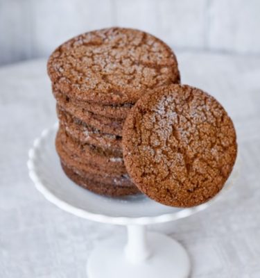 Ginger Crisp Cookies