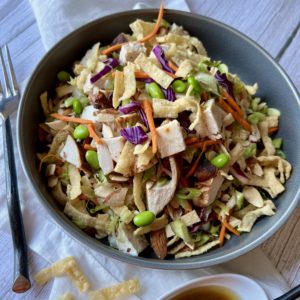 Asian Chicken Salad with Sesame Dressing