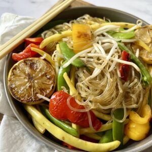 Glass Noodle Salad with Lemongrass Dressing