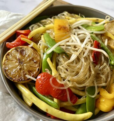 Glass Noodle Salad with Lemongrass Dressing