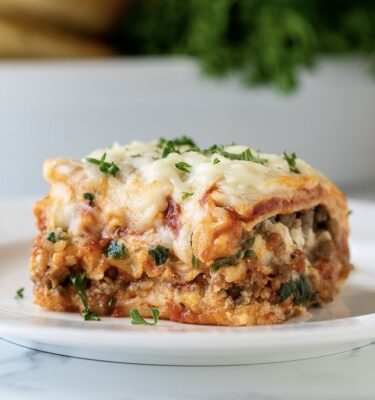 Lasagna Bolognese with Turkey